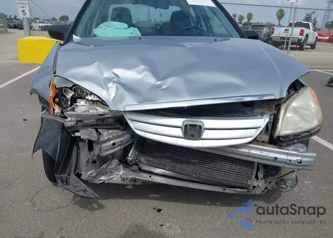 2001 Honda Civic Lx from USA, damaged, VIN 2HGES16581H519983